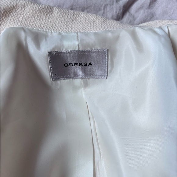 Elegant Cream Pencil Skirt Suit Set with Blazer size US6-8 - Picture 8 of 10